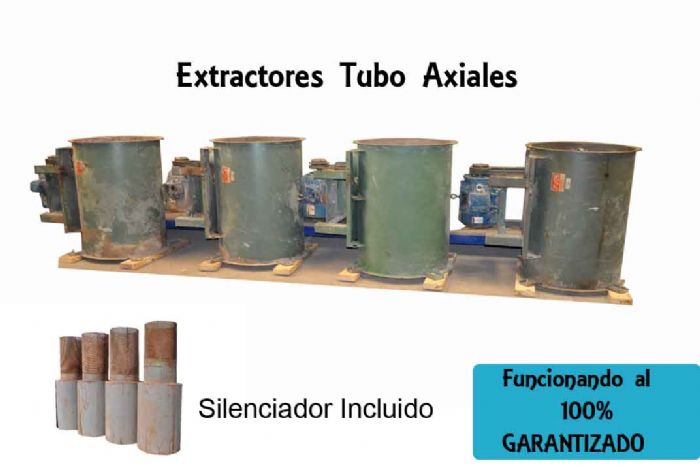 EXTRACTORES TUBO AXIALES